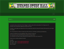 Tablet Screenshot of murphsstudyhall.com